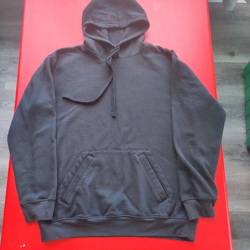 Athletic works black oversized hoodie men's size S